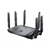 MSI RadiX AX6600 WiFi 6 Trójzakresowy router bezprzewodowy Gigabit Ethernet Trójzakresowy (2.4 GHz / 5 GHz / 5 GHz) Czarny