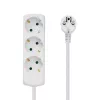 Przedłużacz Microconnect GRU003W 1,8 m 3 gniazda sieciowe AC Wewnętrzny Biały