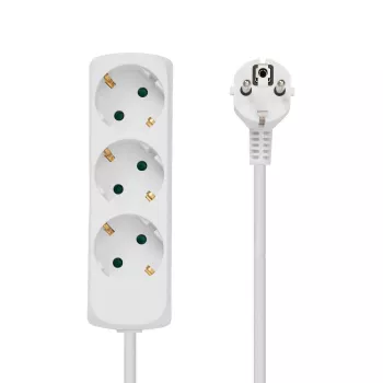 Przedłużacz Microconnect GRU003W 1,8 m 3 gniazda sieciowe AC Wewnętrzny Biały