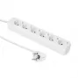 Microconnect GRU00615W przedłużacz zasilający 1,5 m 6 gniazd AC biały