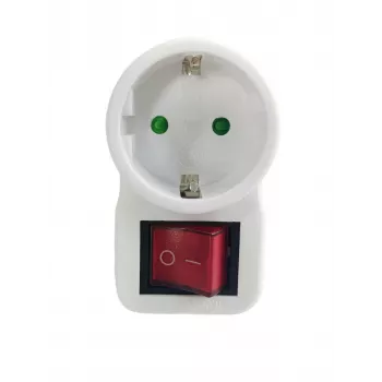 Microconnect GRUTIMER2 ochronnik przepięciowy Biały 1 gniazdo AC 230 V