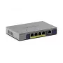 Niezarządzalny 5-portowy przełącznik PoE Netgear GS105P 1Gb Ethernet z Power over Ethernet (GS105P-300EUS)