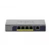 Niezarządzalny 5-portowy przełącznik PoE Netgear GS105P 1Gb Ethernet z Power over Ethernet (GS105P-300EUS)