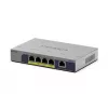 Niezarządzalny 5-portowy przełącznik PoE Netgear GS105P 1Gb Ethernet z Power over Ethernet (GS105P-300EUS)