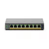 NETGEAR GS108EPP Niezarządzalny przełącznik Gigabit Ethernet (10/100/1000) Power over Ethernet (PoE) do montażu na biurku/ścianie Szary