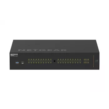 NETGEAR M4250-40G8XF-PoE++ zarządzalny przełącznik L2/L3 Gigabit Ethernet (10/100/1000) Power over Ethernet (PoE) 2U czarny