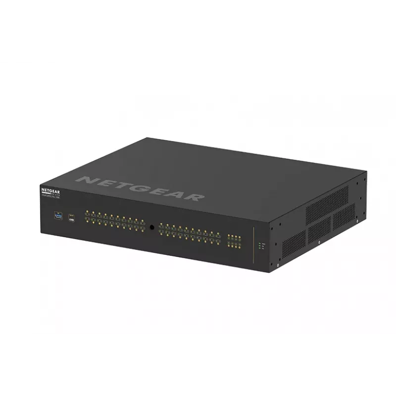NETGEAR M4250-40G8XF-PoE++ zarządzalny przełącznik L2/L3 Gigabit Ethernet (10/100/1000) Power over Ethernet (PoE) 2U czarny