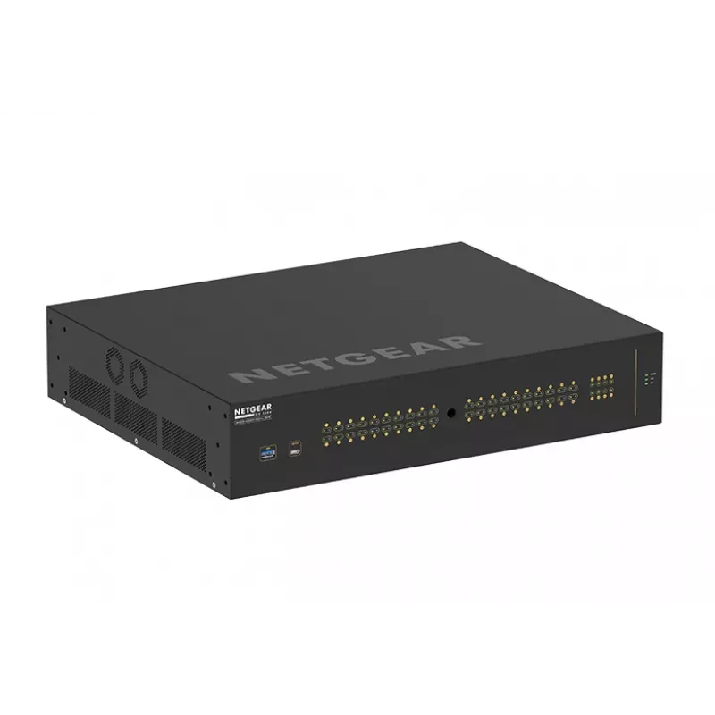 NETGEAR M4250-40G8XF-PoE++ zarządzalny przełącznik L2/L3 Gigabit Ethernet (10/100/1000) Power over Ethernet (PoE) 2U czarny