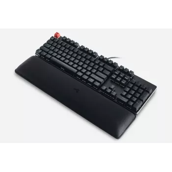 Podpórka pod nadgarstki GLORIOUS GSW-100-STEALTH — piankowa, czarna, 430×100×13 mm