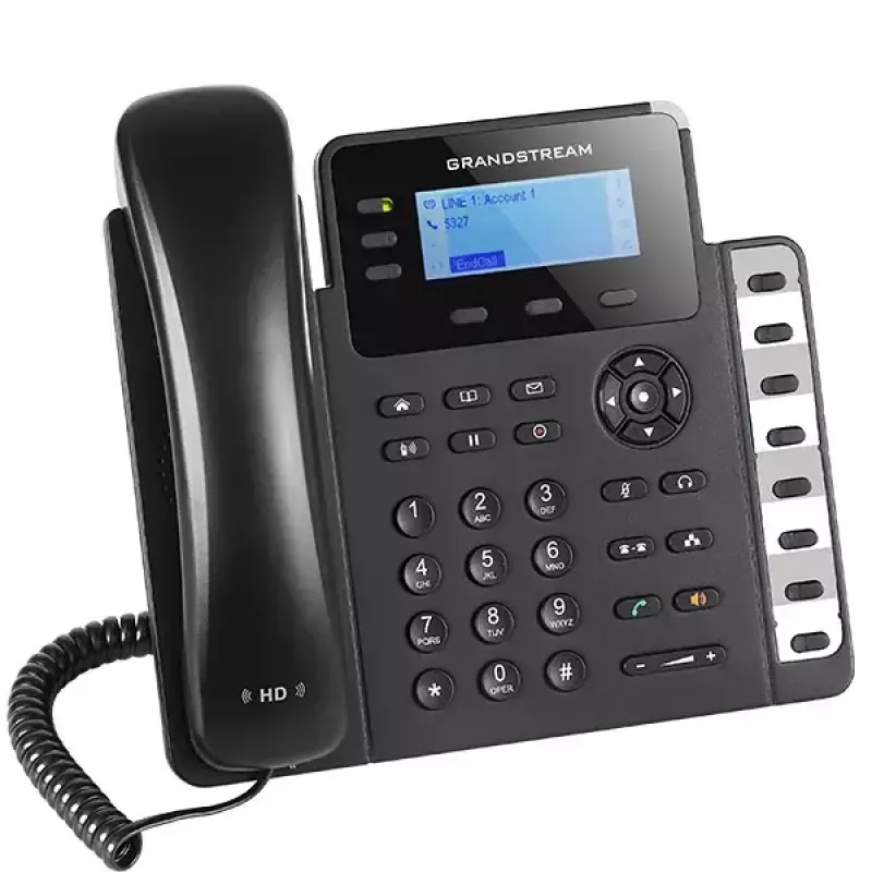 Telefon IP Grandstream GXP1630 Czarny Szary