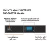 Vertiv Liebert GXT5 zasilacz awaryjny (UPS) o topologii podwójnej konwersji (Online) 3 kVA 3000 W 7 gniazd AC