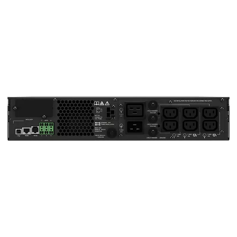 Vertiv Liebert GXT5 zasilacz awaryjny (UPS) o topologii podwójnej konwersji (Online) 3 kVA 3000 W 7 gniazd AC