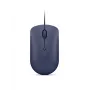 Przewodowa mysz optyczna USB-C Lenovo GY51D20878, symetryczna, 2400 DPI, 4 przyciski, niebieska