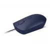 Przewodowa mysz optyczna USB-C Lenovo GY51D20878, symetryczna, 2400 DPI, 4 przyciski, niebieska