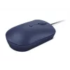 Przewodowa mysz optyczna USB-C Lenovo GY51D20878, symetryczna, 2400 DPI, 4 przyciski, niebieska