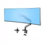 StarTech.com Uchwyt Biurkowy do Monitora do 49-calowych Zakrzywionych Ekranów Ultrawide 32:9, Ramię Sprężynowe Mechaniczne, Zacisk C/Przepust, Regulacja Beznarzędziowa, Maks. 44 funty/20 kg