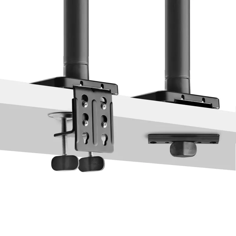 StarTech.com Uchwyt Biurkowy do Monitora do 49-calowych Zakrzywionych Ekranów Ultrawide 32:9, Ramię Sprężynowe Mechaniczne, Zacisk C/Przepust, Regulacja Beznarzędziowa, Maks. 44 funty/20 kg