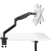 StarTech.com Uchwyt Biurkowy do Monitora do 49-calowych Zakrzywionych Ekranów Ultrawide 32:9, Ramię Sprężynowe Mechaniczne, Zacisk C/Przepust, Regulacja Beznarzędziowa, Maks. 44 funty/20 kg