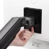 StarTech.com Uchwyt Biurkowy do Monitora do 49-calowych Zakrzywionych Ekranów Ultrawide 32:9, Ramię Sprężynowe Mechaniczne, Zacisk C/Przepust, Regulacja Beznarzędziowa, Maks. 44 funty/20 kg