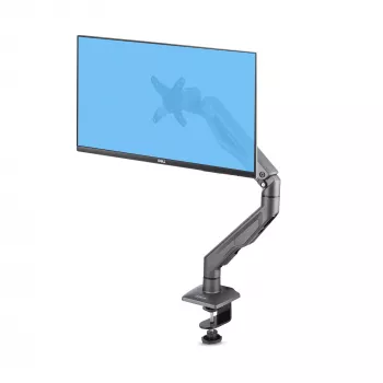 StarTech.com Ramie montażowe do monitora na biurko, Do wyświetlacza do 32 cali, Maks. 22 funty/10 kg, VESA 75x75/100x100, Zacisk C, W pełni przegubowe, Sprężyna mechaniczna, Zgodny z TAA