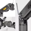 StarTech.com Ramie montażowe do monitora na biurko, Do wyświetlacza do 32 cali, Maks. 22 funty/10 kg, VESA 75x75/100x100, Zacisk C, W pełni przegubowe, Sprężyna mechaniczna, Zgodny z TAA