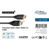 Microconnect Premium Optic HDMI kabel 10m, 10 m, HDMI Typ A (Standard), HDMI Typ A (Standard), 4096 x 2160 pikseli, 3D, Czarny
