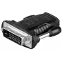 Microconnect HDM19F24 adapter zmiany płci złącza HDMI Typ A na DVI-D Dual Link (24+1 pin) Czarny