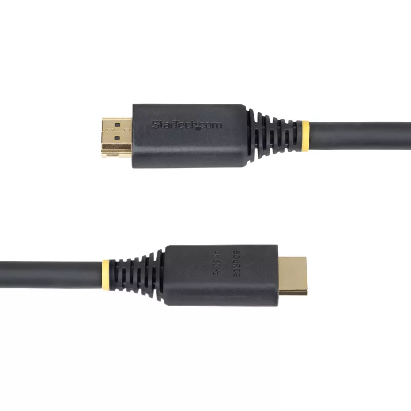 StarTech.com 10m (32.8ft) Aktywny kabel HDMI High Speed, 4K 60Hz/1440p 144Hz, HDR10/HDCP 2.2/ARC, 18Gbps, UHD HDMI 2.0 do TV/monitora/wyświetlacza, płaszcz TPE