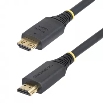 StarTech.com 4,5 m kabel HDMI High Speed z zatrzaskowymi wtykami, 4K 60 Hz/1440p 144 Hz, HDR10/HDCP 2.2/ARC, 18 Gb/s, przewód UHD HDMI 2.0 do TV/monitora/wyświetlacza, płaszcz TPE
