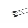 Kabel wideo Microconnect HDMI-DP-CON1 1 m HDMI Typ A (Standard) DisplayPort Czarny