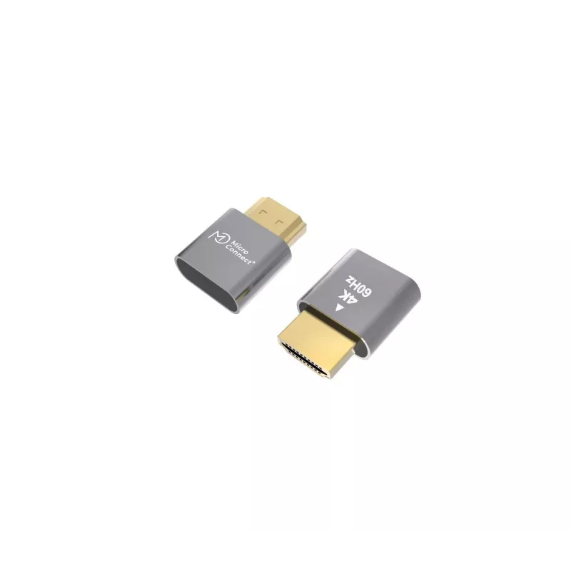 Atrapa HDMI MicroConnect 4K HDMI Dummy Szary