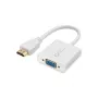 Microconnect HDMVGA1 adapter kabla wideo 0,15 m HDMI Typ A (Standardowy) VGA (D-Sub) Biały