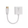 Microconnect HDMVGA1 adapter kabla wideo 0,15 m HDMI Typ A (Standardowy) VGA (D-Sub) Biały