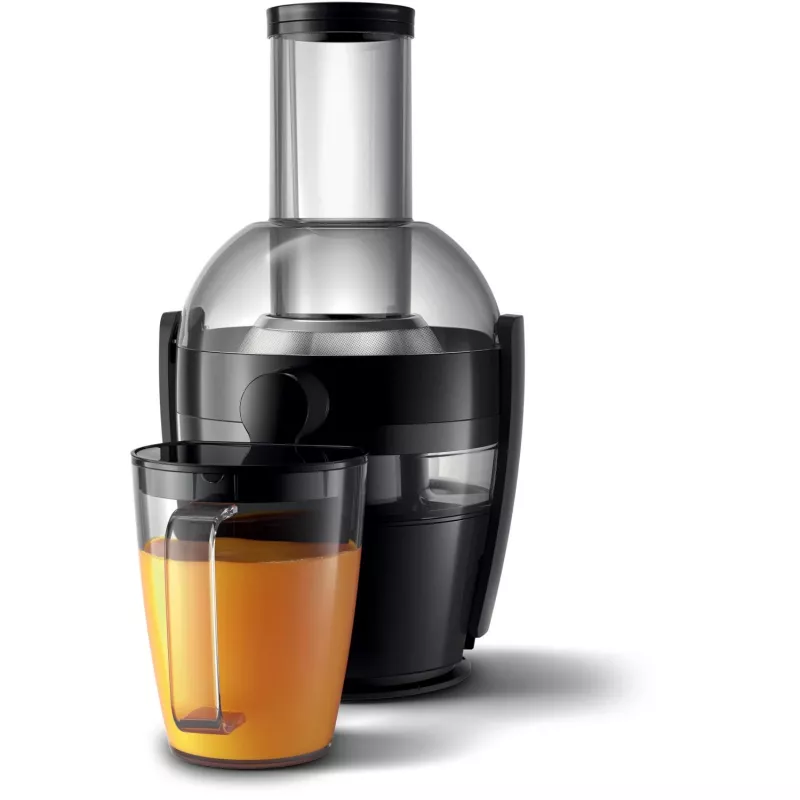 Philips Viva Collection HR1855/70 Sokowirówka, Sokowirówka odśrodkowa, LED, 1.2 L, 0.8 L, 7.5 cm, 1 m