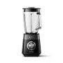 Blender stołowy Philips 5000 series HR3030/00 — szklany dzbanek 2 L, 1200 W, kruszenie lodu, czarny