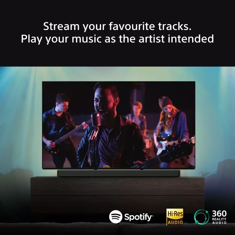Sony BRAVIA Theatre Bar 8 – soundbar Dolby Atmos, 11 głośników, Wi-Fi, Bluetooth, mapowanie dźwięku przestrzennego 360