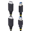 StarTech.com 6ft (1.8m) HDMI and USB 5Gbps KVM kabel, 4K 60Hz, HDMI 2.0 and USB Combo kabel for KVM Switches