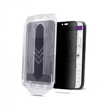 StarTech.com 4-kierunkowa 360-stopniowa folia prywatyzująca do iPhone 16, obsługa orientacji pionowej/poziomej, dotykowa, hartowane szkło ochronne, filtr 4Way, TAA