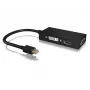 ICY BOX IB-AC1032 Mini DisplayPort DVI-D + VGA (D-Sub) + HDMI Czarny