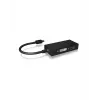 ICY BOX IB-AC1032 Mini DisplayPort DVI-D + VGA (D-Sub) + HDMI Czarny