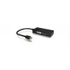 ICY BOX IB-AC1032 Mini DisplayPort DVI-D + VGA (D-Sub) + HDMI Czarny