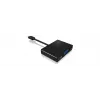 ICY BOX IB-DK4032-CPD USB-C do VGA adapter wieloportowy