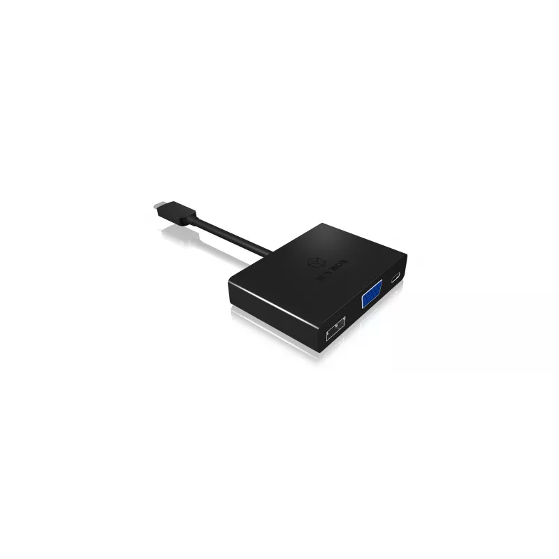 ICY BOX IB-DK4032-CPD USB-C do VGA adapter wieloportowy