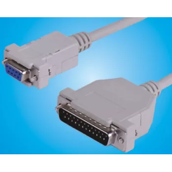 Microconnect IBM029-2 kabel szeregowy Szary 1.8 m DB25 DB9