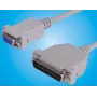 Microconnect IBM029-2 kabel szeregowy Szary 1.8 m DB25 DB9