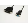 Microconnect IBM029B kabel szeregowy Czarny 3 m DB9 DB25