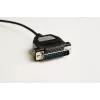 Microconnect IBM029B kabel szeregowy Czarny 3 m DB9 DB25