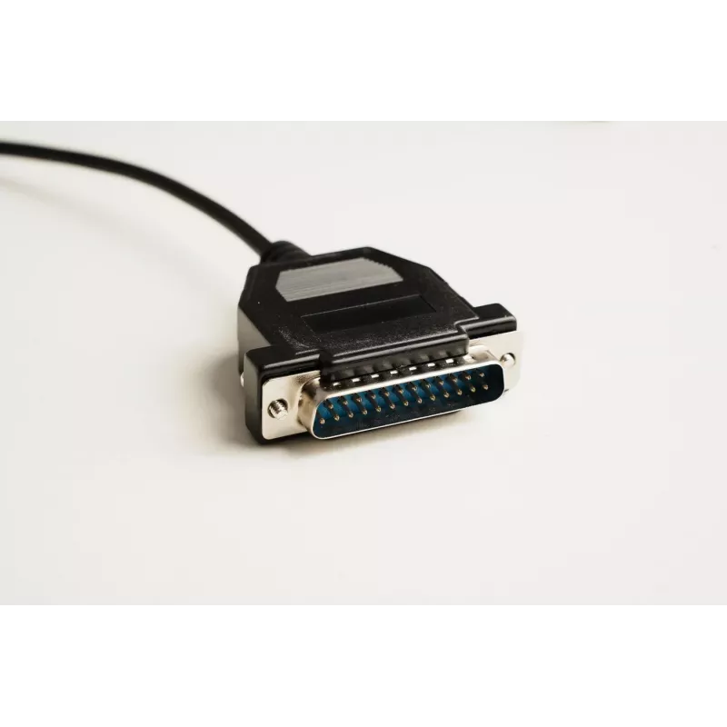 Microconnect IBM029B kabel szeregowy Czarny 3 m DB9 DB25