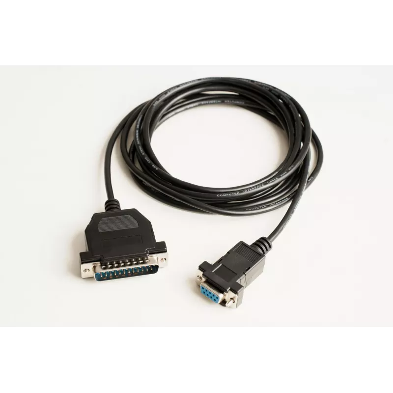 Microconnect IBM029B-1,8 kabel szeregowy czarny 1,8 m DB-9 DB-25