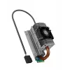 ICY BOX IB-M2HSF-705 Radiator/chłodzenie do dysku SSD 3 cm Srebrny 1 szt.